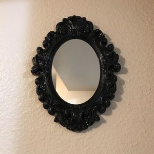 Black Gothic Cameo Mirror